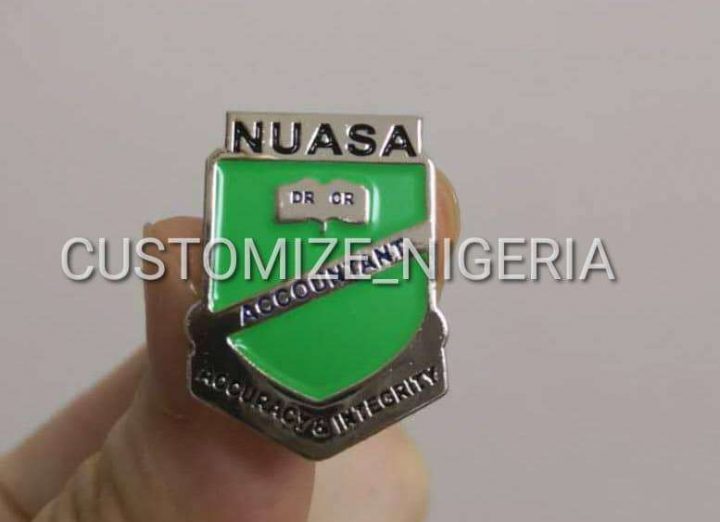 Customized lapel pin in Nigeria